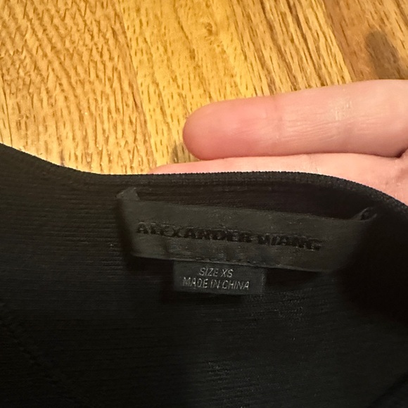 Alexander Wang Black Backless Dress with Cut-Outs - Picture 2 of 5